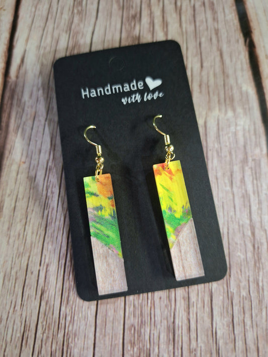 Vibrant Spring Earrings