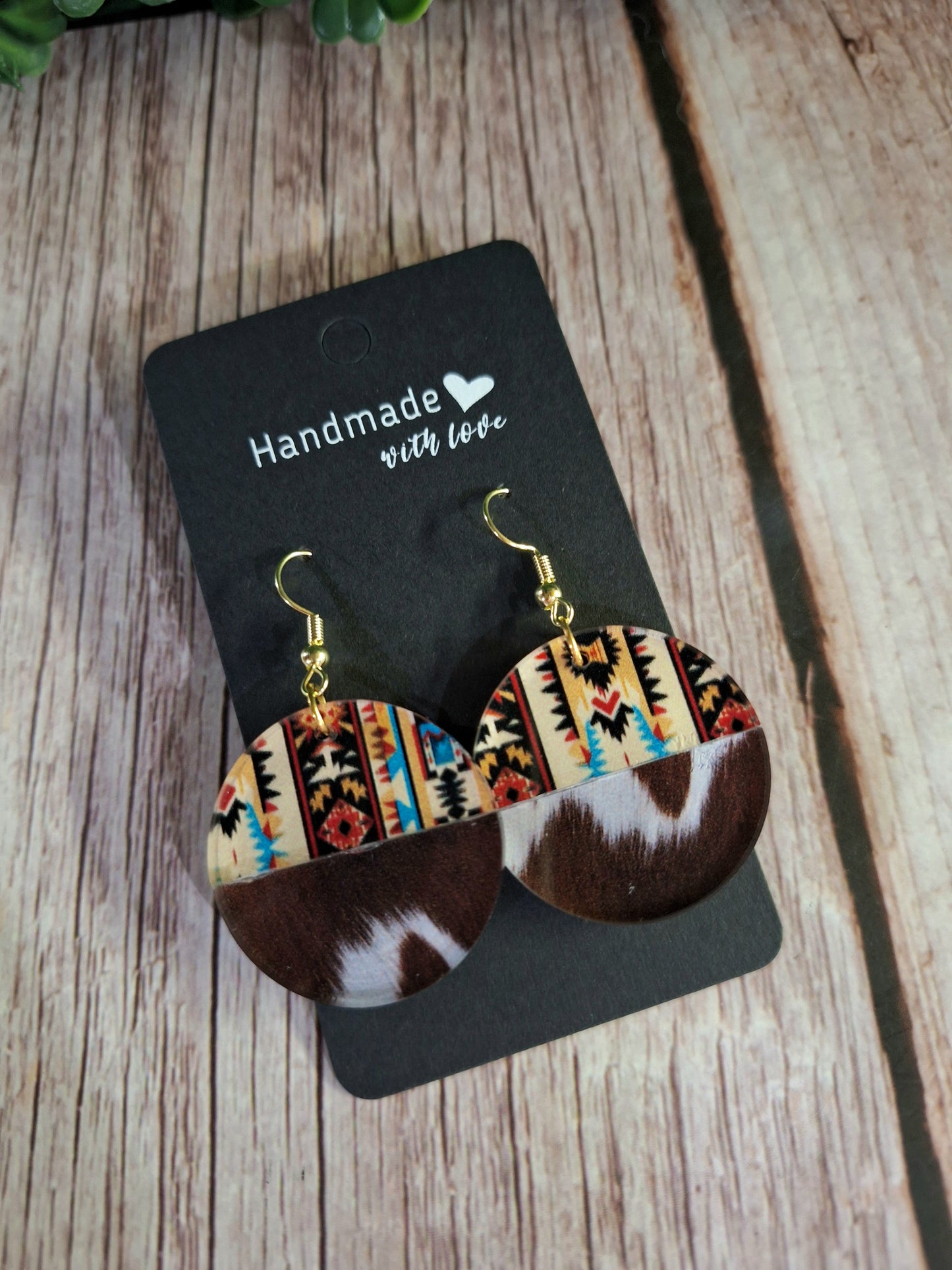 Western & Cowprint Earrings