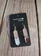 Cowprint Split Earrings