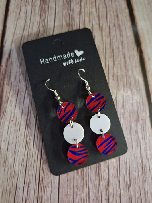 Buffalo Trio Earrings