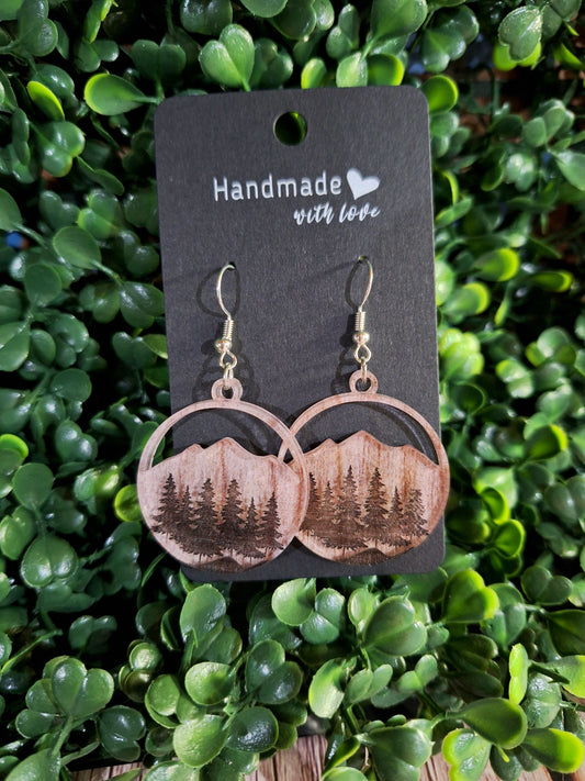 Trees & Mountains Earrings