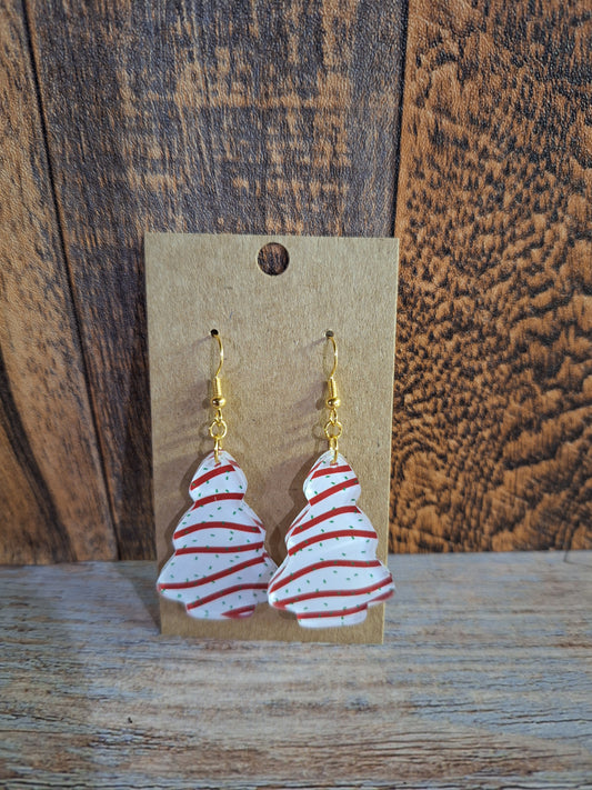 Christmas Tree Cake Dangles