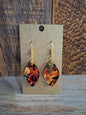 Fall Flowers Diamond Dangles
