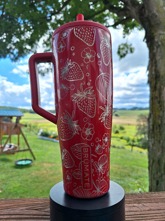 NEW - Shiny Red Strawberries 40 oz. Era